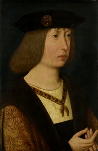 16e eeuw onbekend schilder - Filips de Schone, Aartshertog van Oostenrijk, Hertog van Bourgondie