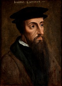 Portrait of John Calvin (1509–1564), by anonymous - Museum Catharijneconvent