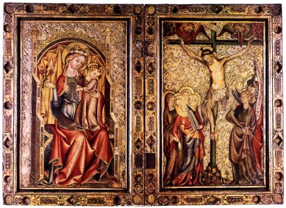 14th-century unknown painters - Diptych - WGA23719
