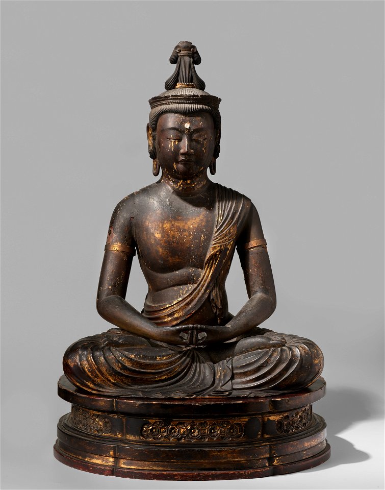 De boeddha Amida Nyorai-Rijksmuseum AK-MAK-121