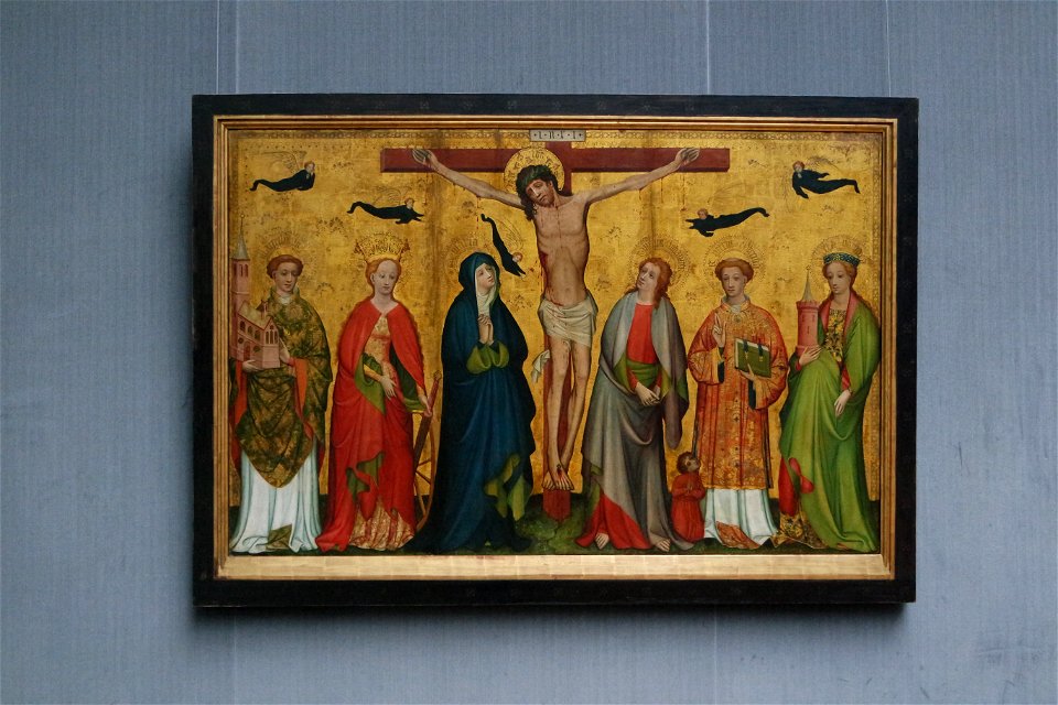 2016 Gemäldegalerie Christus am Kreuz mit Heiligen