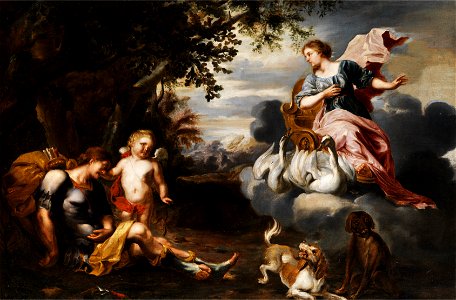 Aphrodite und Adonis 17Jh
