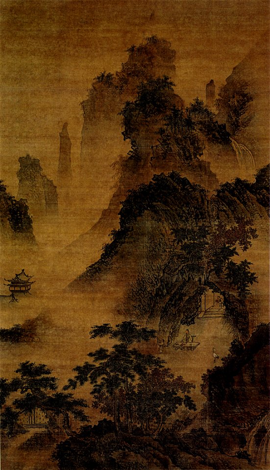 Anonymous-Grinding Cinnabar and Annotating the I Ching