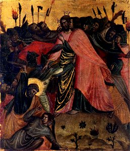 14th-century unknown painters - Kiss of Judas - WGA23904