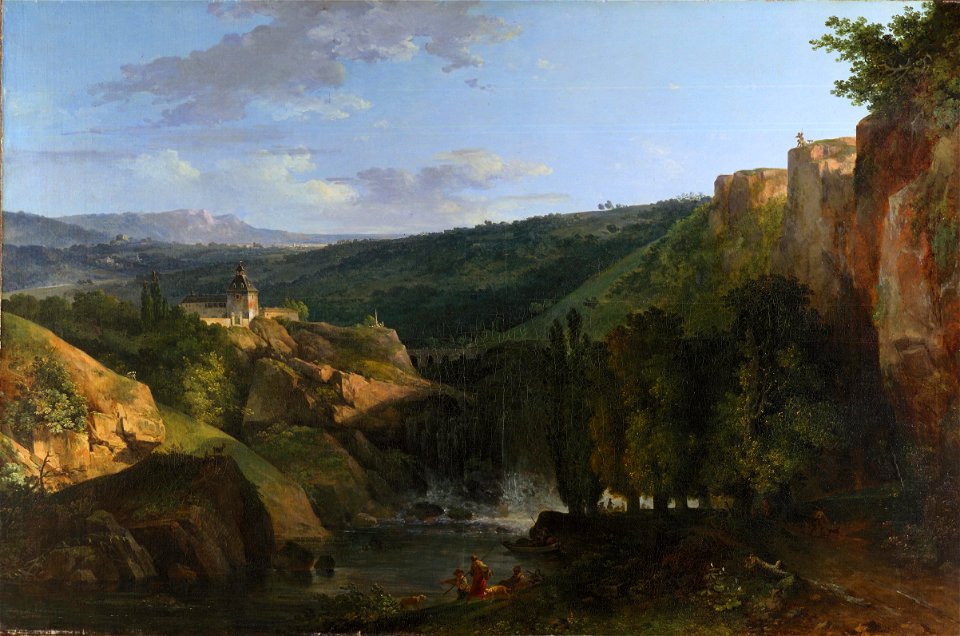 Unknown Painter - Pastoral landscape (c.1880)
