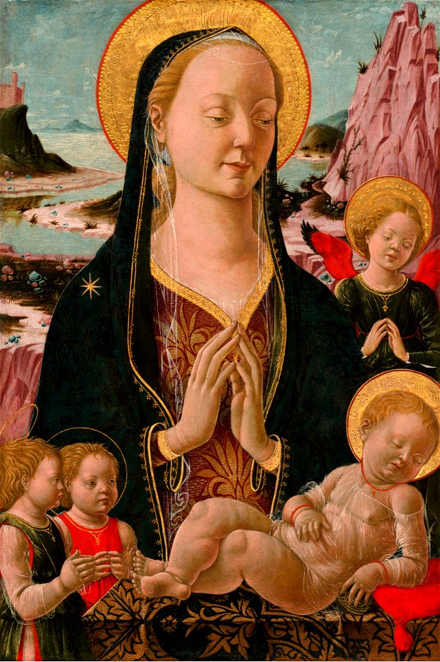 Anonymous (Ferrara, 15th-century) - Madonna and Child