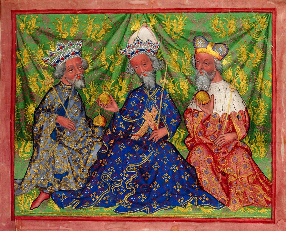 Wenceslaus IV, Charles IV, Jobst of Moravia