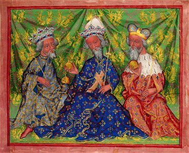 Wenceslaus IV, Charles IV, Jobst of Moravia