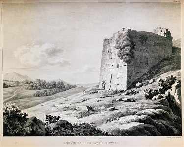 Another view of the bastion of Norba - Dodwell Edward - 1834