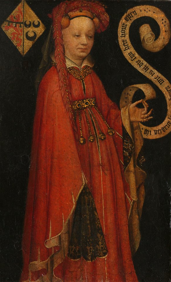 Portret van Lysbeth van Duvenvoorde Rijksmuseum SK-C-1454