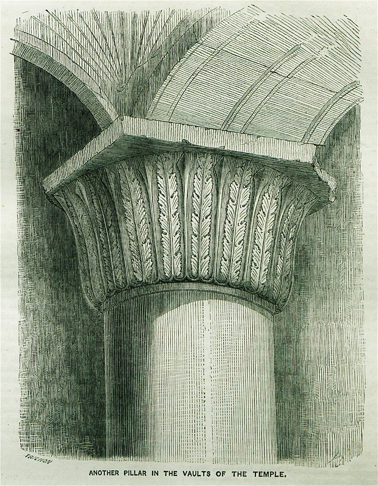 Another Pillar in the Vaults of the Temple - Ainsworth William Francis - 1870
