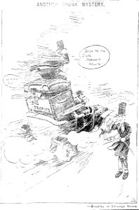 Another Trunk Mystery (Bradley cartoon)