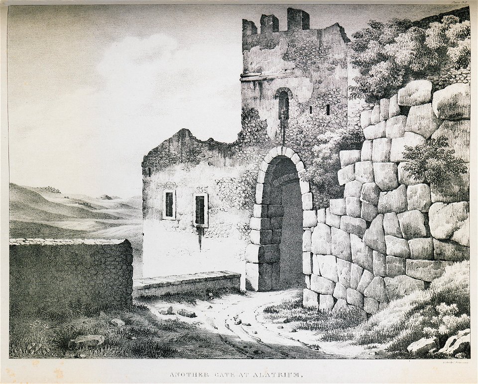 Another gate at Alatrium - Dodwell Edward - 1834