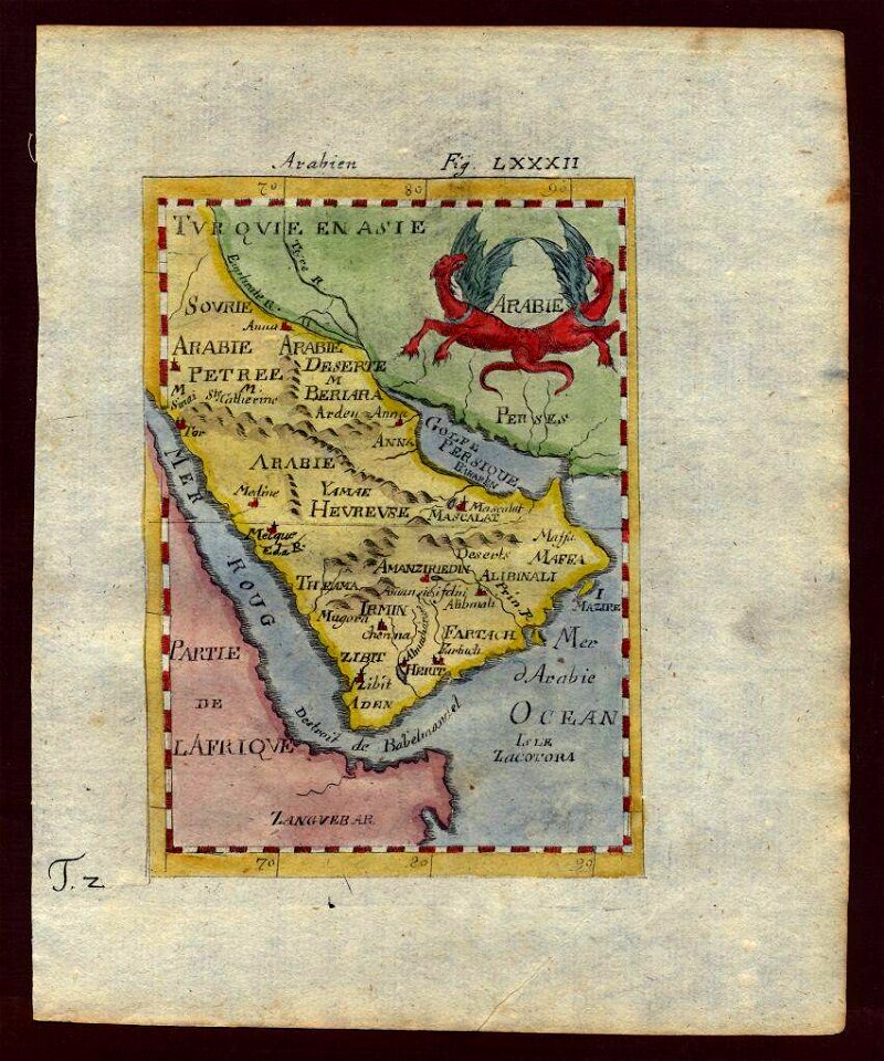 Another map of Arabia, 1719