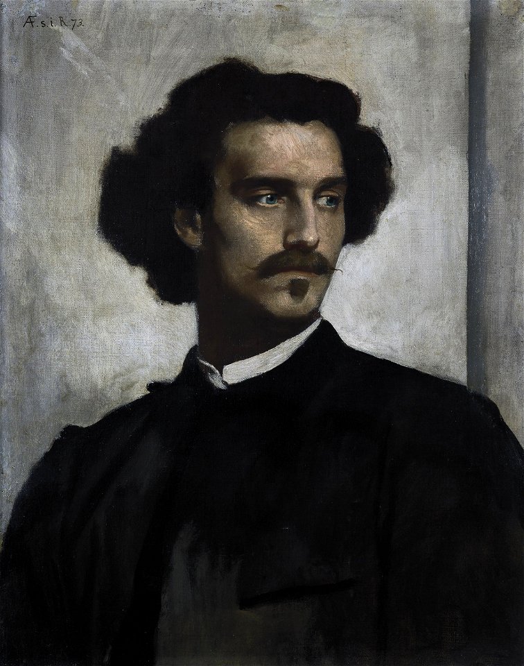 Anselm Feuerbach - Self-Portrait - Google Art Project