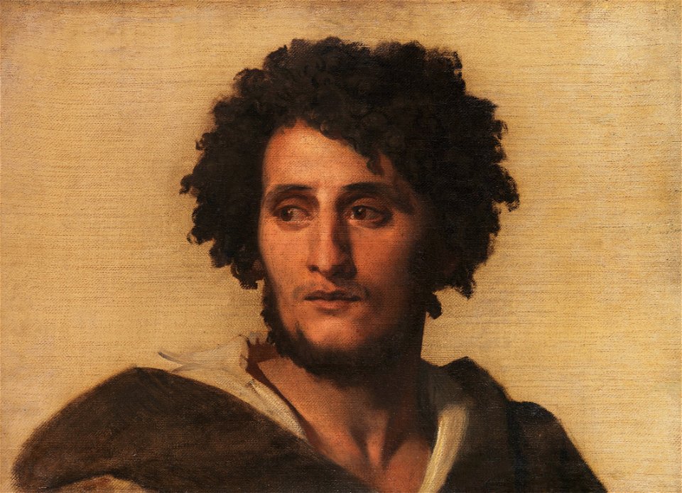 Anselm Feuerbach Studienkopf eines Römers