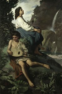 Anselm Feuerbach - Ricordo di Tivoli - Google Art Project