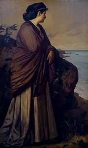 Anselm Feuerbach, Am Meer – Iphigenie III, 1875