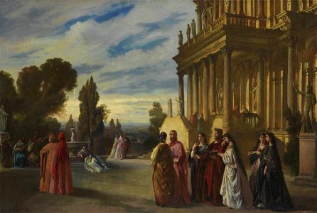 Anselm-feuerbach-der-garten-des-ariost
