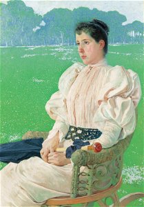 Anselmo Guinea - Portrait of a Lady - Google Art Project