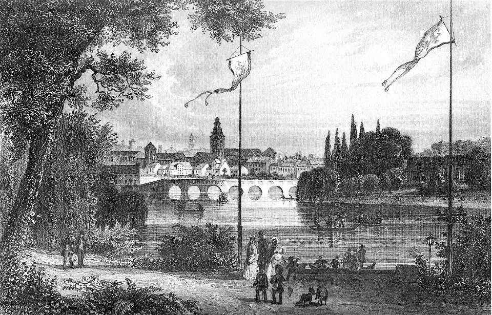 Ansicht Koenigsberg um 1850