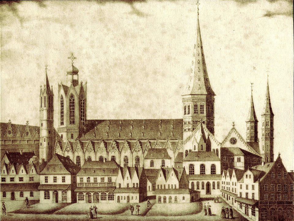 Ansicht des Domes im Jahr 1767