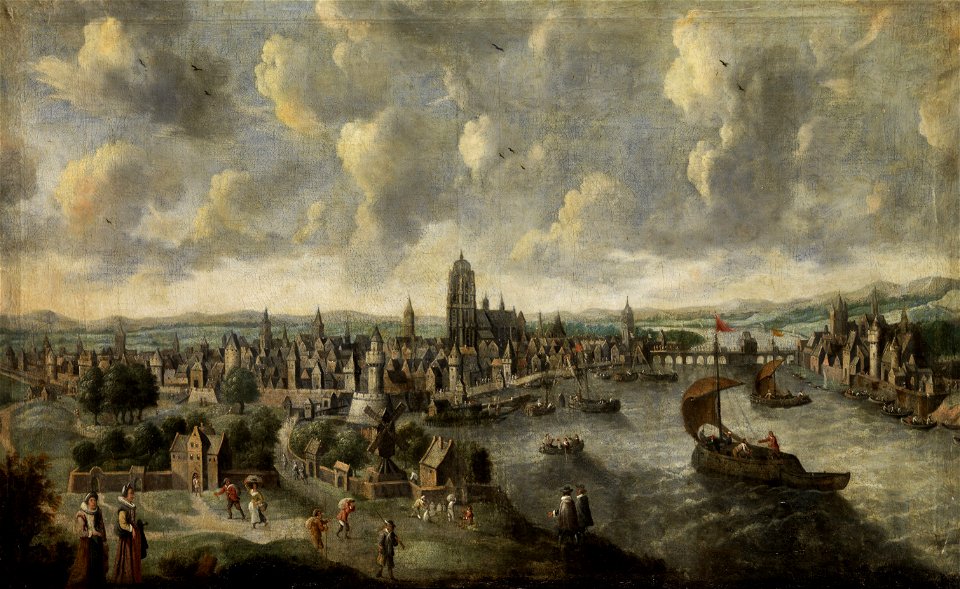 Ansicht Frankfurt am Main 17 Jh