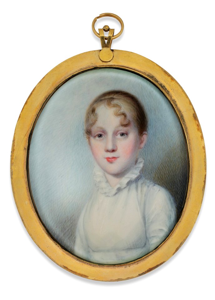Anson Dickinson - A Young Lady - 2008.35 - Fogg Museum