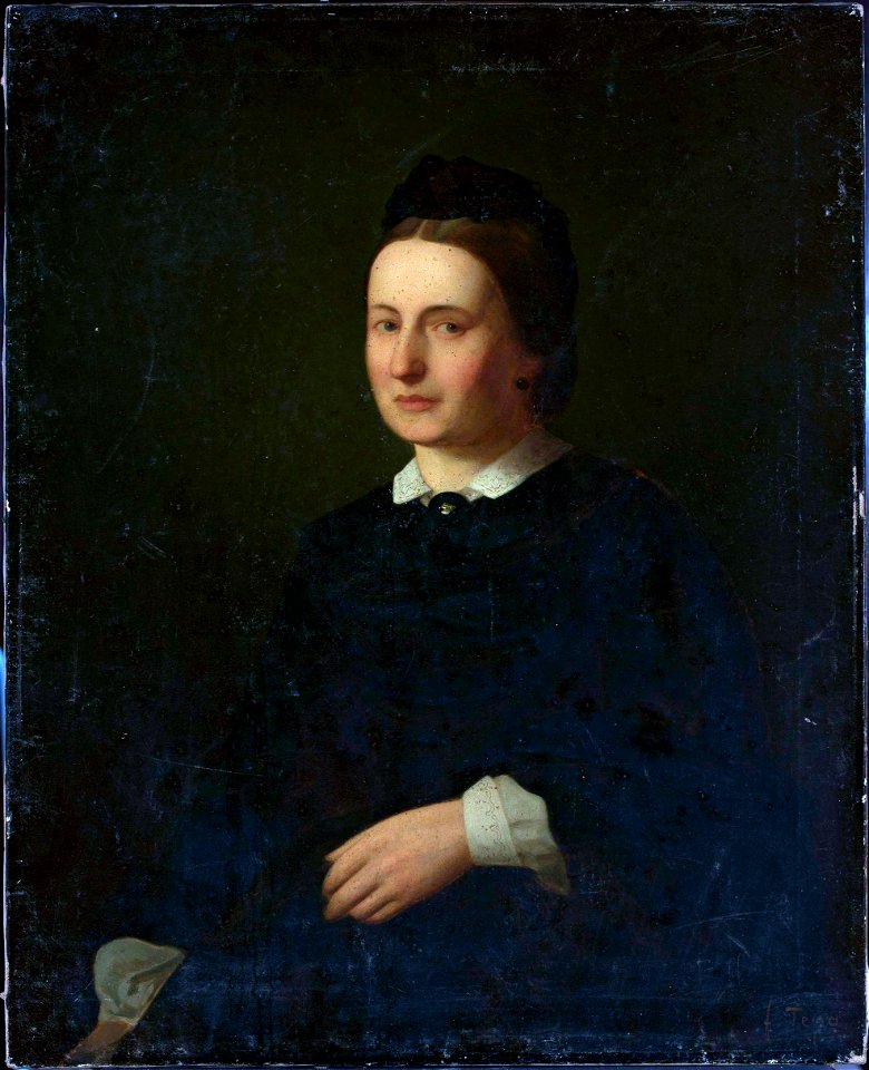 Antanina Bałutoŭskaja (Masalskaja). Антаніна Балутоўская (Масальская) (F. Tepa, 1864)