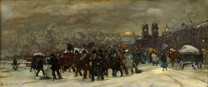 Antal Berkes Wintertag 1922