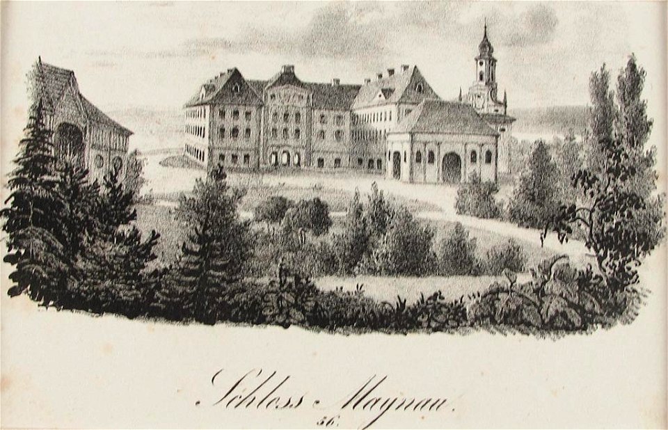 Ansichten vom Bodensee 36 Schloss Maynau