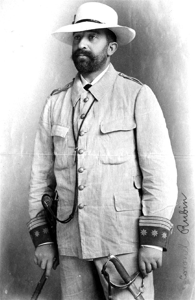 Antero Rubín cara a 1895. Foto Biblioteca Nacional de España