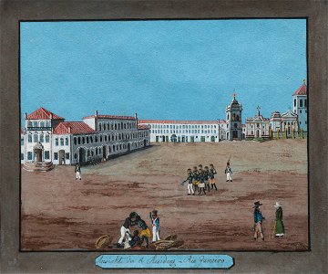 Ansieht Jer R Residenz in Rio Janeiro, da Coleção Brasiliana Iconográfica