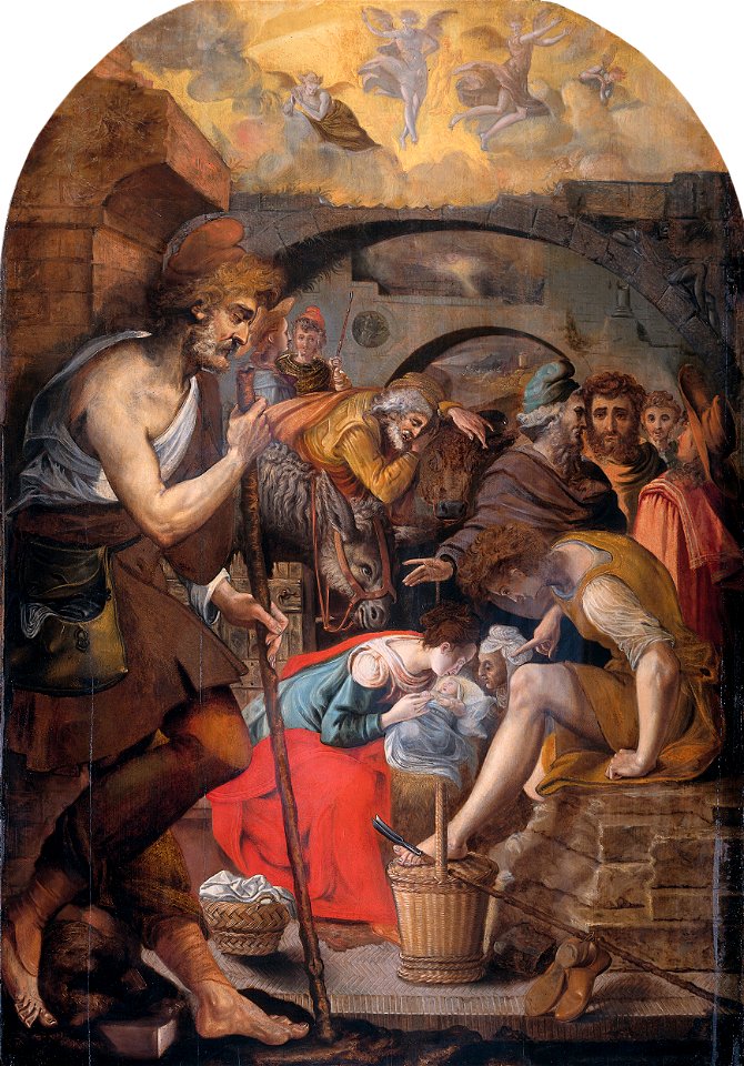Anthonie van Blocklandt - Aanbidding der herders