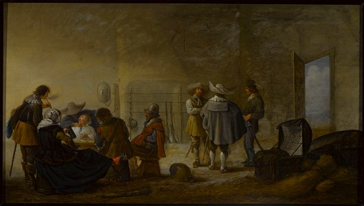 Anthonie Palamedesz. - Guardhouse - M.Ob.1983 MNW - National Museum in Warsaw