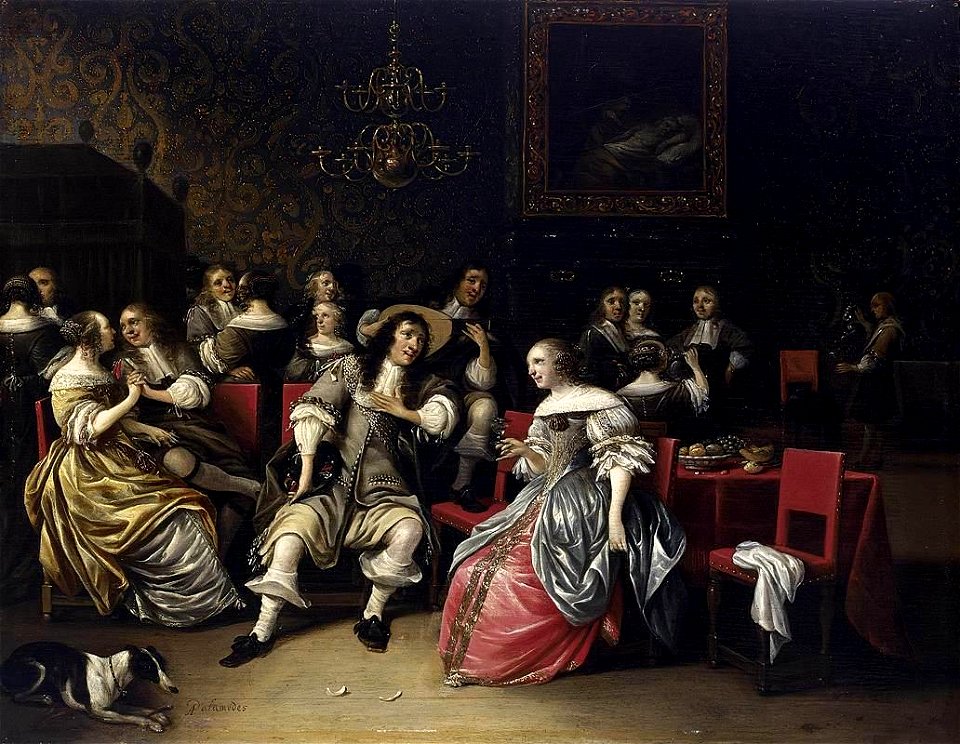 Anthonie Palamedesz. - Musical Company - WGA16873