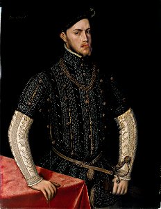 Anthonis Mor - Portrait of Philip II - Google Art Project