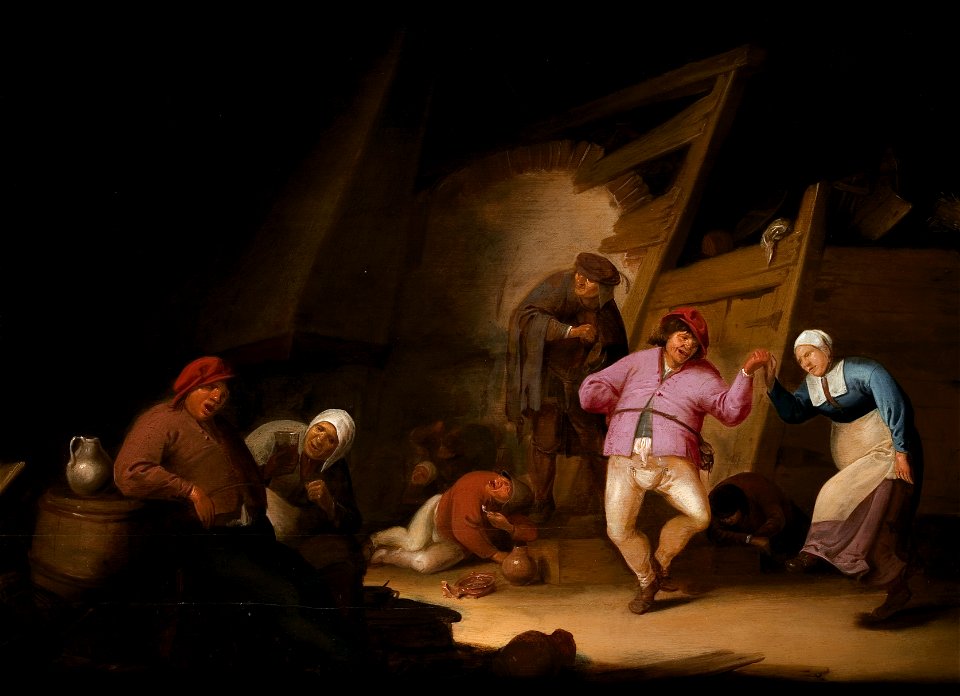 Anthoni Victoryns - Peasant Dance - MNK XII-A-67 - National Museum Kraków