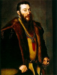 Anthonis Mor - Portrait of Giovanni Battista di Castaldo - WGA16175