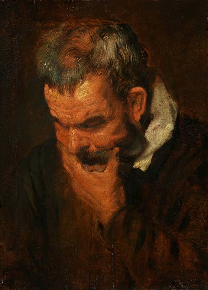 Anthonis van Dyck - Studienkopf - 1248 - Bavarian State Painting Collections