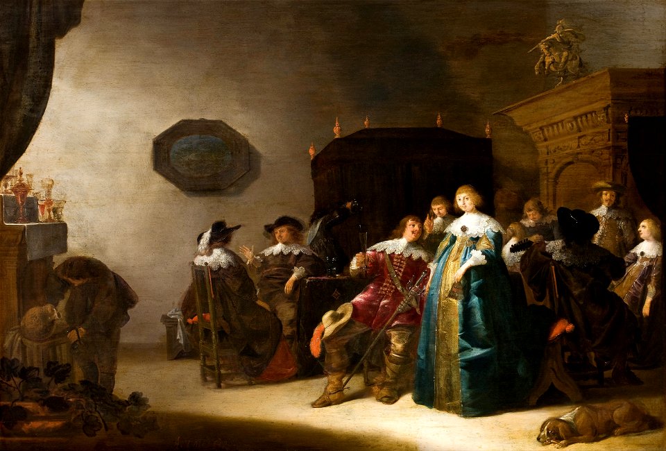 Anthonie Palamedesz - A Merry Company - Google Art Project
