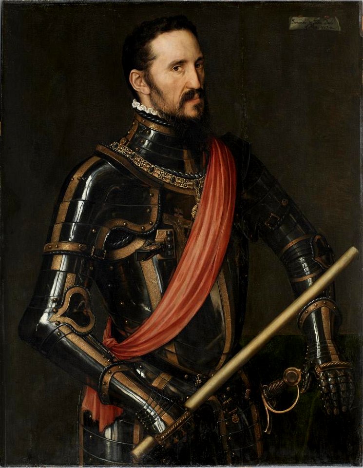 Anthonis Mor van Dashorst (Antonio Moro) - Fernando Álvarez de Toledo, Third Duke of Alba - A105 - Hispanic Society of America