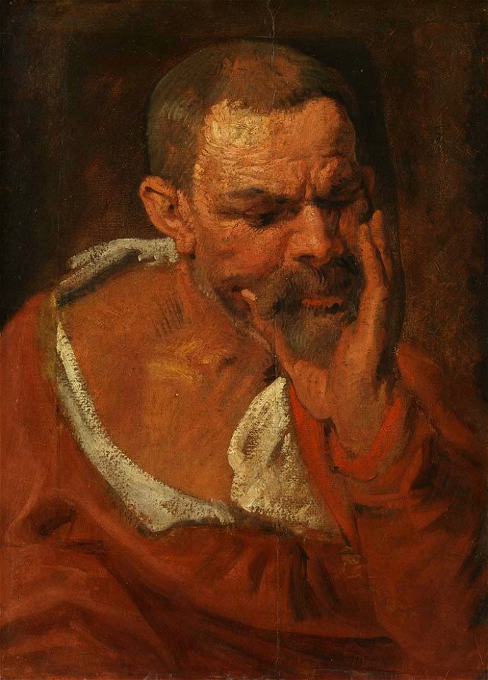 Anthonis van Dyck - Studienkopf - 1316 - Bavarian State Painting Collections