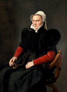 Anthonis Mor - Portrait of a Seated Woman - 1941.29 - Art Institute of Chicago