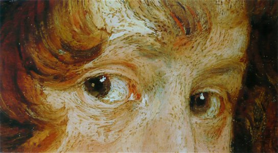 Anton van Dyck - Autoportrait (détail). Free illustration for personal and commercial use.