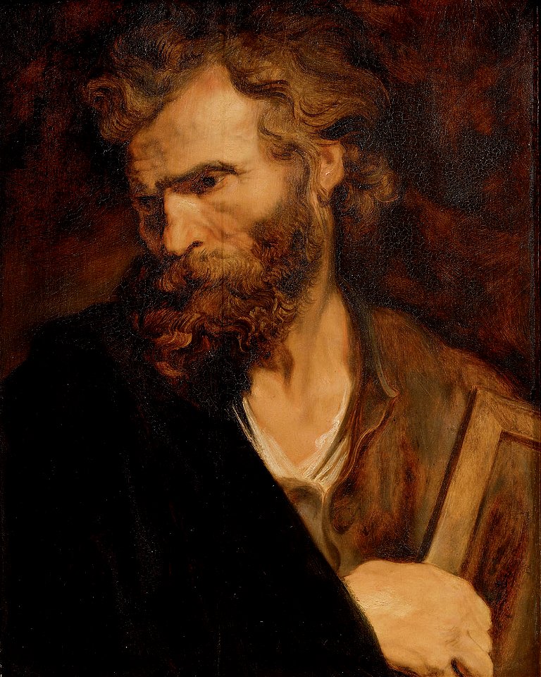 Anthonis van Dyck, , Kunsthistorisches Museum Wien, Gemäldegalerie - Apostel Judas Thaddäus - GG 6809 - Kunsthistorisches Museum
