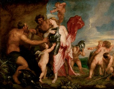 Anthonis van Dyck - Thetis empfängt von Hephaistos die Waffen für Achill - GG 498 - Kunsthistorisches Museum