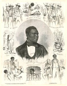 Anthony Burns - drawn by Barry from a daguereotype (sic) by Whipple & Black ; John Andrews, sc. LCCN2003689280