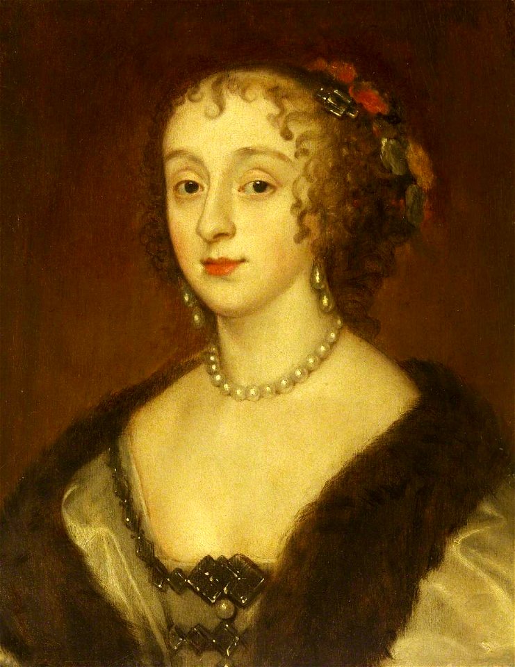 Anthony van Dyck (1599-1641) (after) - Lady Mary Villiers (1622–1685), Duchess of Lennox and Richmond - 21091 - National Trust