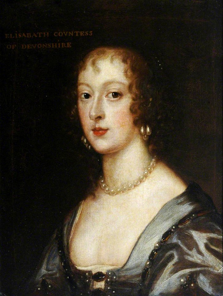 Anthony van Dyck (1599-1641) (after) - Lady Elizabeth Cecil (1619–1689), Countess of Devonshire - 1129236 - National Trust